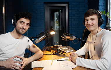 Sanjaya in studio